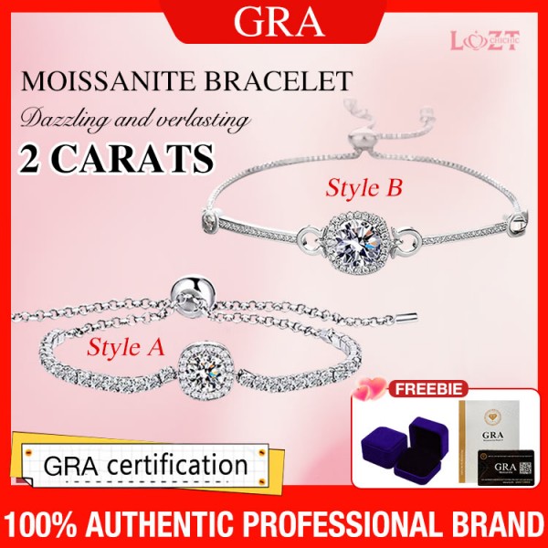 moissanite bracelet..