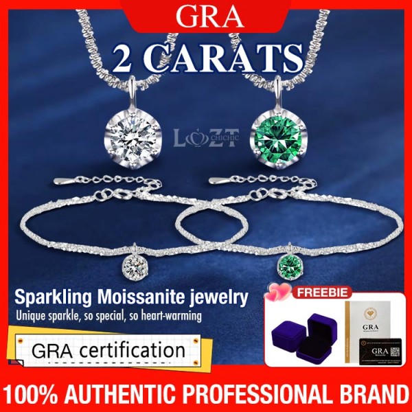 Sparkling Moissanite jewelry..