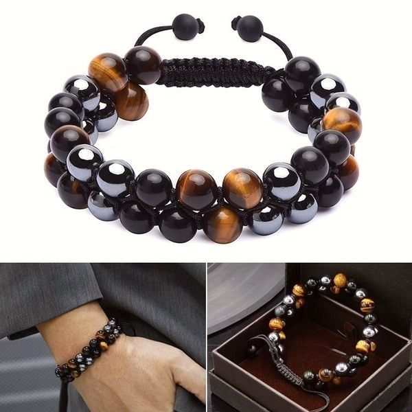 Triple Protection Bracelet-Genuine Tiger..