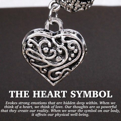 7 Chakra Reiki Heart Bracelet