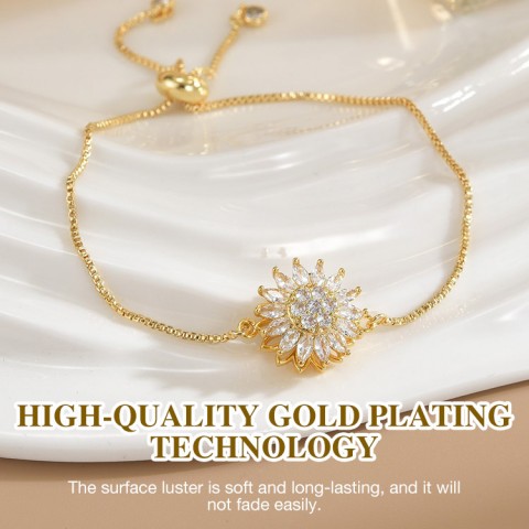 Sunflower Mood Bracelet