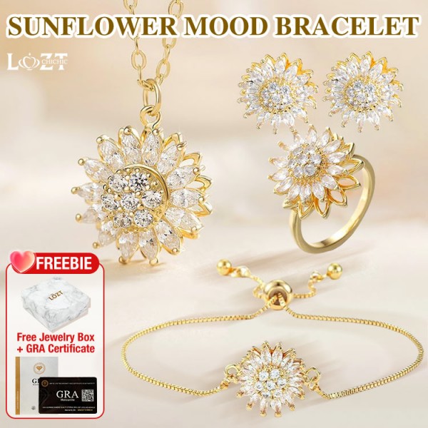 Sunflower Mood Bracelet