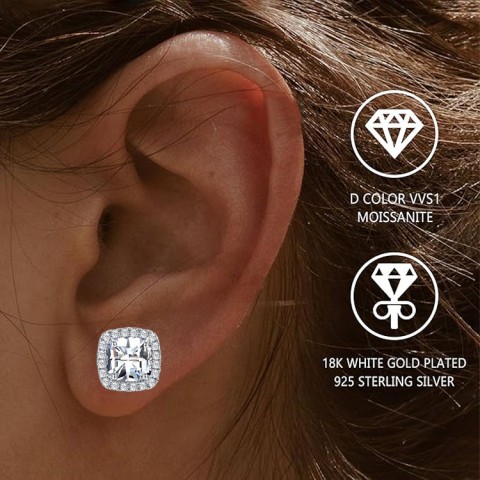 Small sugar cube earrings