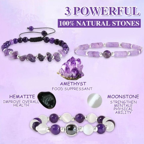 Youthful Vibration Amethyst Set