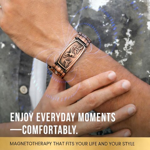 Eagle magnetic bracelet