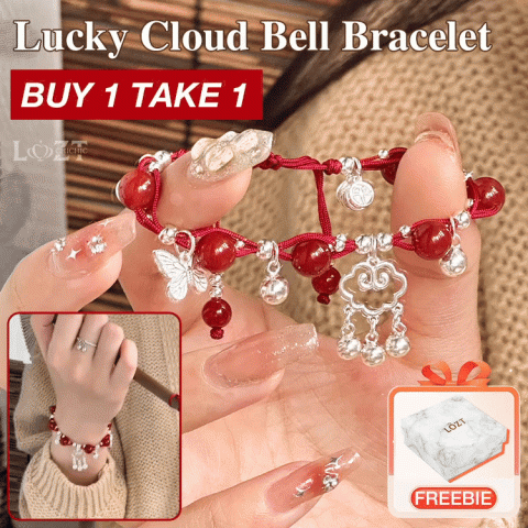 Lucky Cloud Bell Bracelet