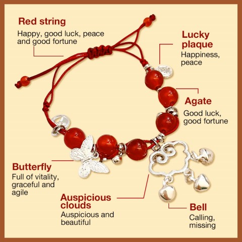 Lucky Cloud Bell Bracelet