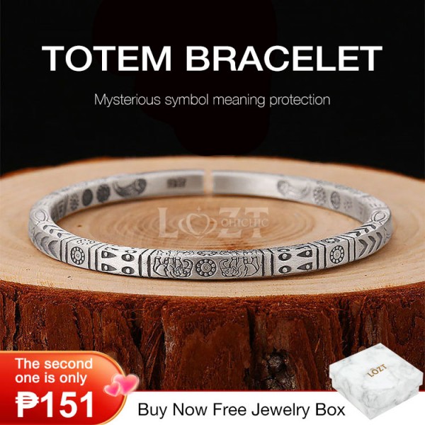 vintage totem bracelet..