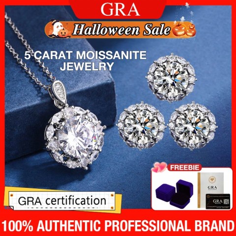 5 carat moissanite jewelry