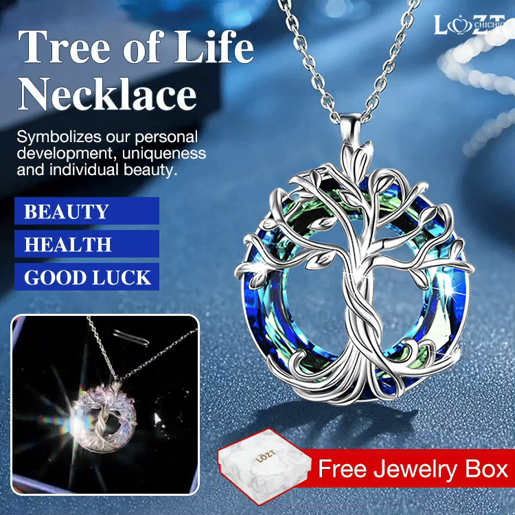 Mid-Year Great Sale-2025 Tree of Life Necklace-Free gift box