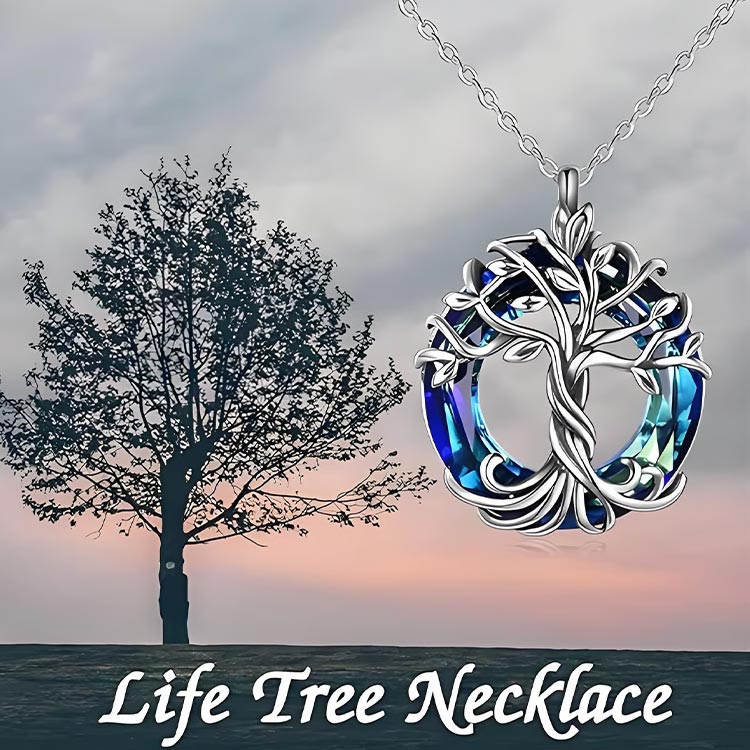 Mid-Year Great Sale-2025 Tree of Life Necklace-Free gift box
