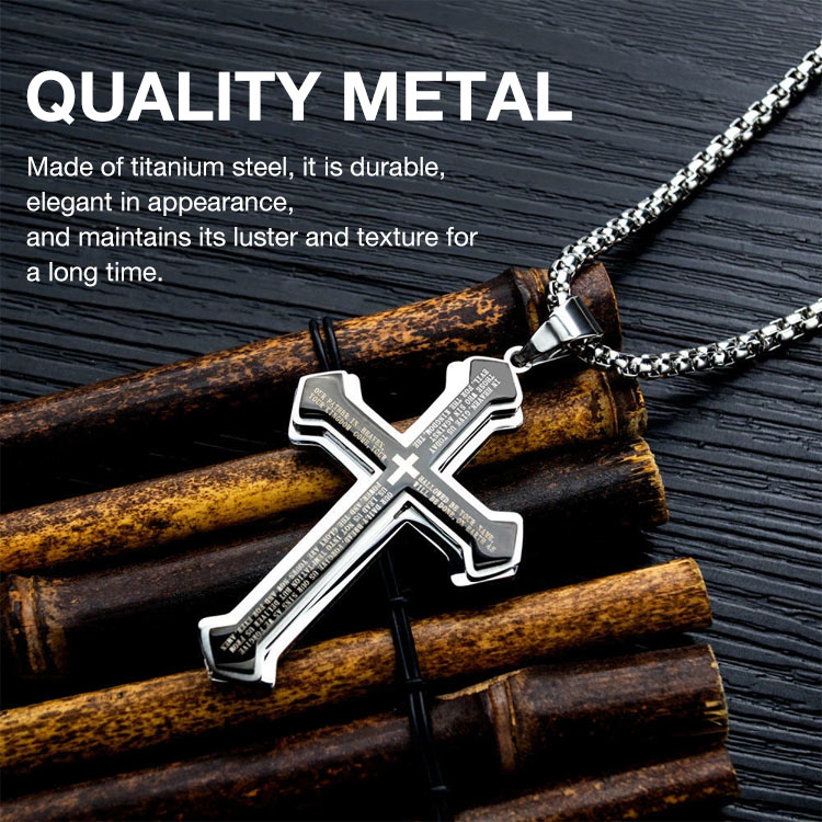 Flores de Mayo - Minimalist style Cross Necklace - One-Year Warranty - Comes with a Free Jewelry Box