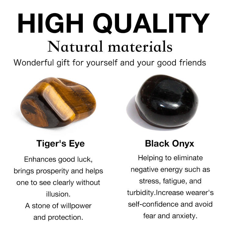 Best personalized gift - Black Onyx 26 Alphabet Adjustable Bracelet - Successful career and good health - Free gift box