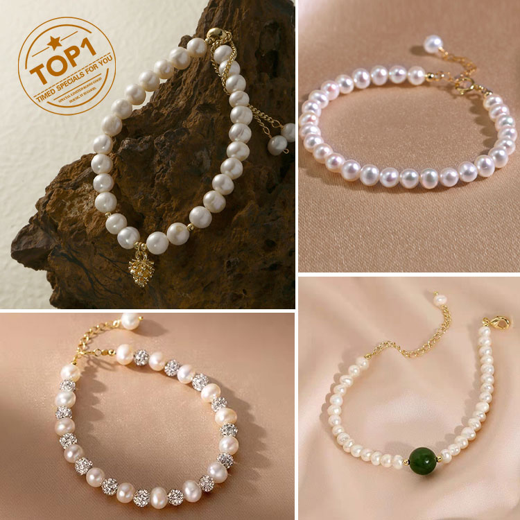 Carnival Easter Promo - Elegant Pearl Charm Bracelet Series