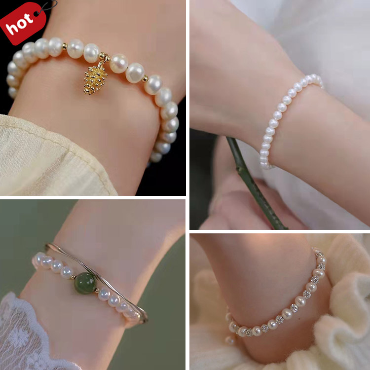 Carnival Easter Promo - Elegant Pearl Charm Bracelet Series