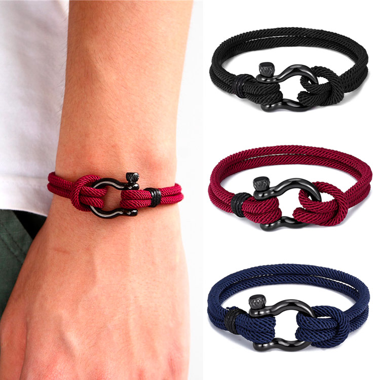 To My Son Love You Forever Nautical Bracelet - I Will Always Be With You