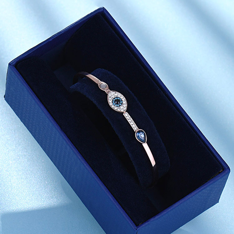 EVIL EYE Crystal Necklace and Bracelet