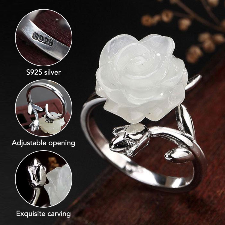Hetian jade rose jewelry-1 pc only ₱499