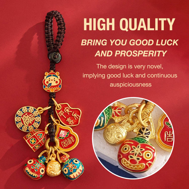 8-3 Womens Day Promo- Buy One Get One Free - Fortune-bringing beast keychain - Brings wealth and peace