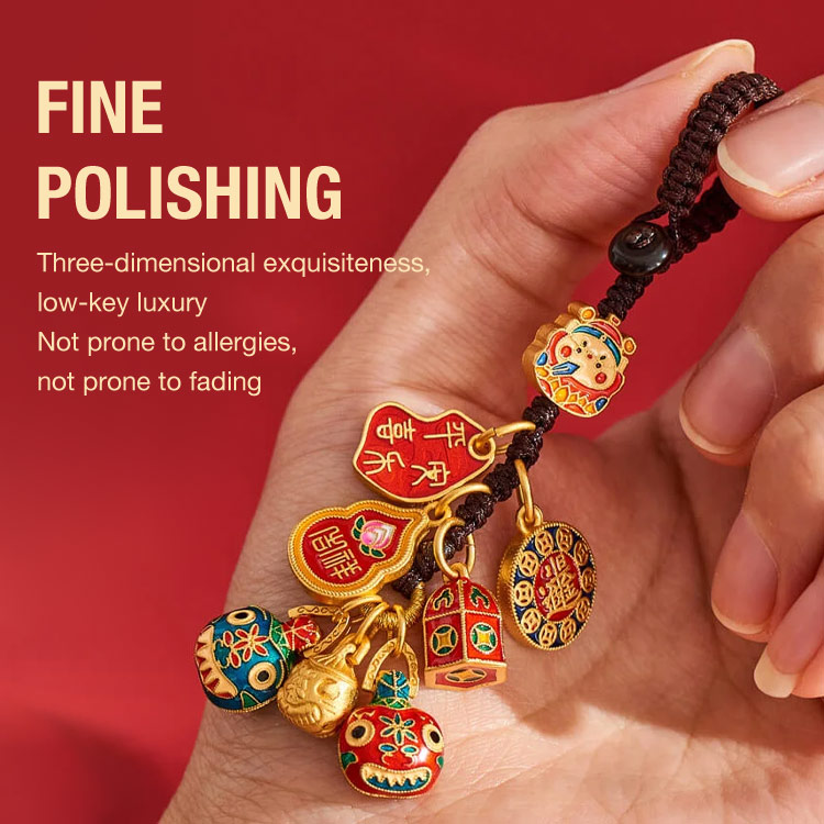 8-3 Womens Day Promo- Buy One Get One Free - Fortune-bringing beast keychain - Brings wealth and peace